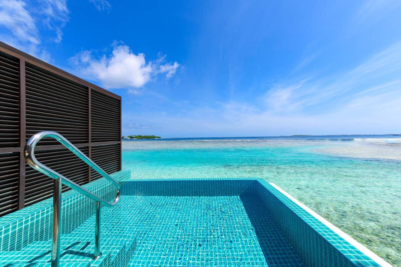 Bungalow King sull'acqua con piscina e vista sull'oceano